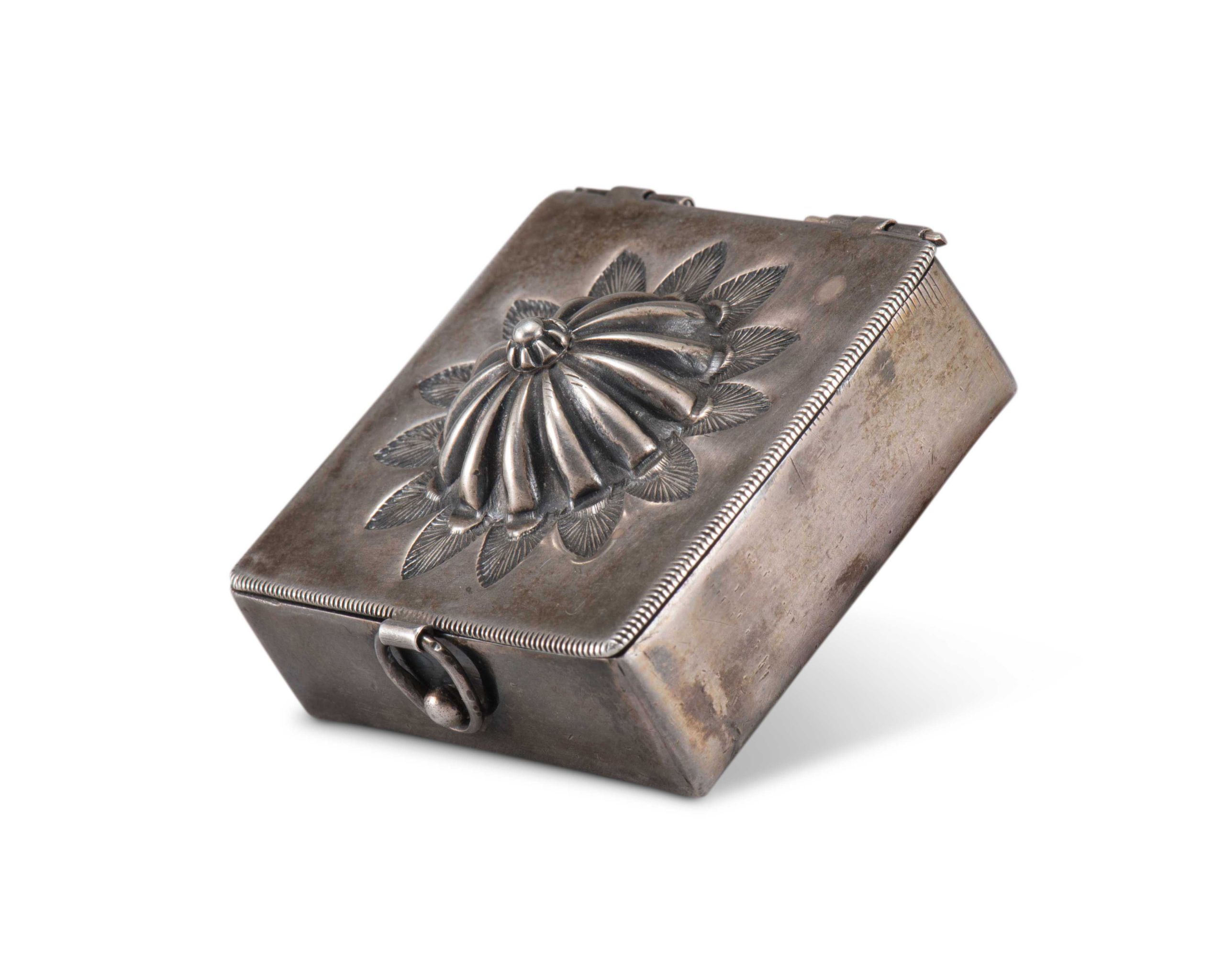 Small Navajo Silver Box