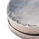 Navajo Silver Box with Turquoise
