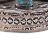 Navajo Silver Box with Turquoise