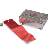 Chee Keams and Ray Poblano Silver Box with Deer Inlay