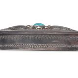 Navajo Silver Box with Turquoise