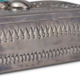 Navajo Silver Box with Turquoise