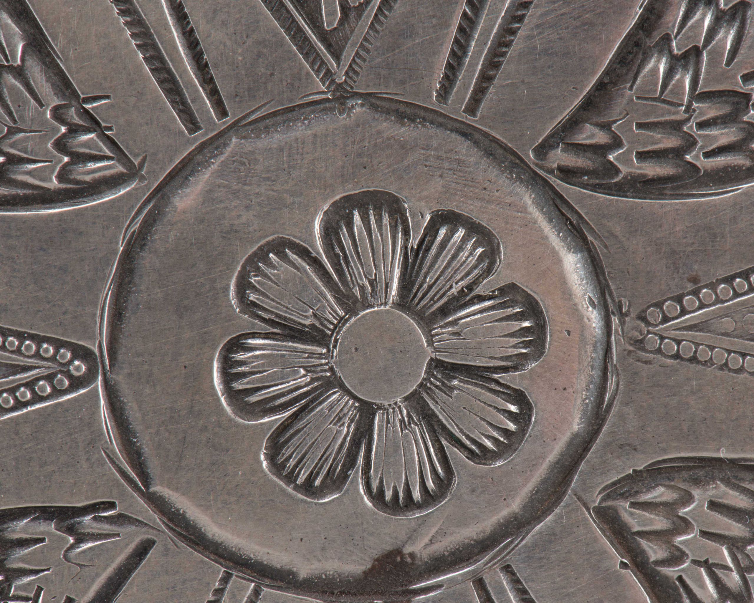 Navajo Silver Cigarette Case