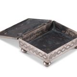 Navajo Silver Box with Turquoise