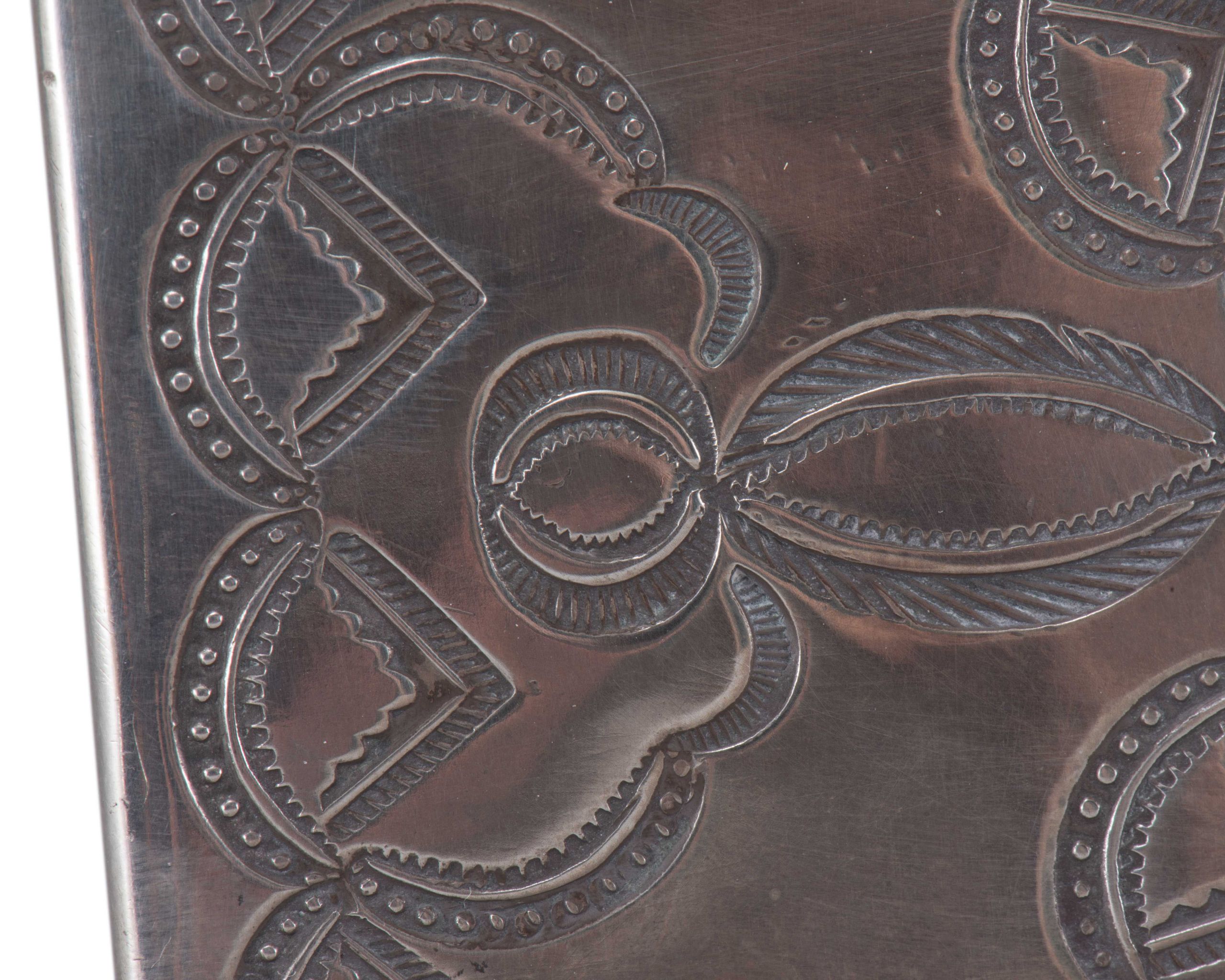 Navajo Silver Box with Turquoise