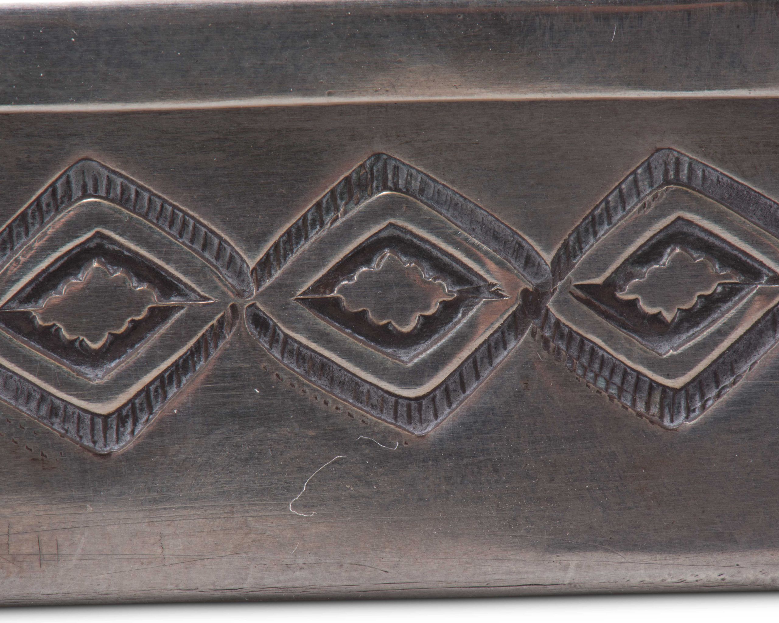 Navajo Silver Box with Turquoise