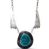 Victor Coochwytewa Turquoise Necklace