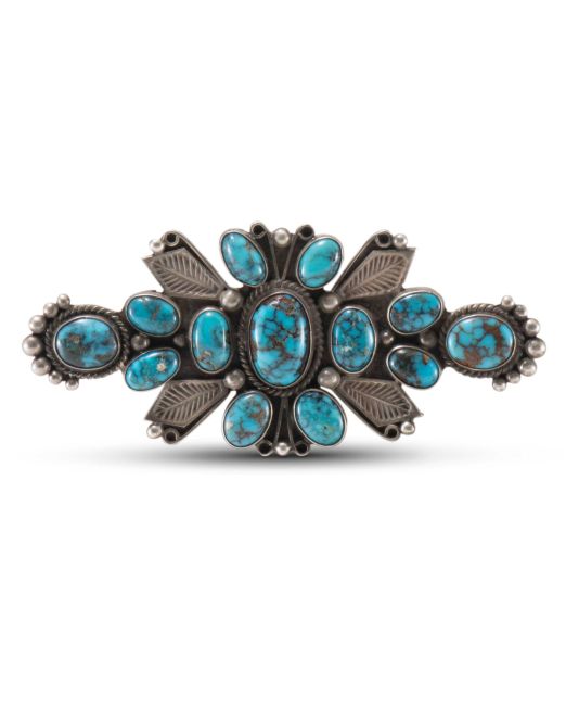 Vintage Navajo Pin with Turquoise