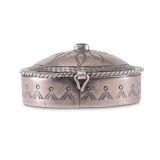 Navajo Silver Box with Turquoise