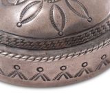 Navajo Silver Box with Turquoise