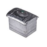Navajo Silver Box with Bow Guard Lid