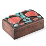 Juan Dideos Copper Box with Bow Guard Lid