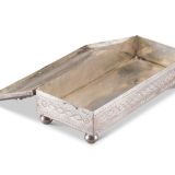 John Hoskie and Eddie Beyuka Silver Box with Inlaid Shalako