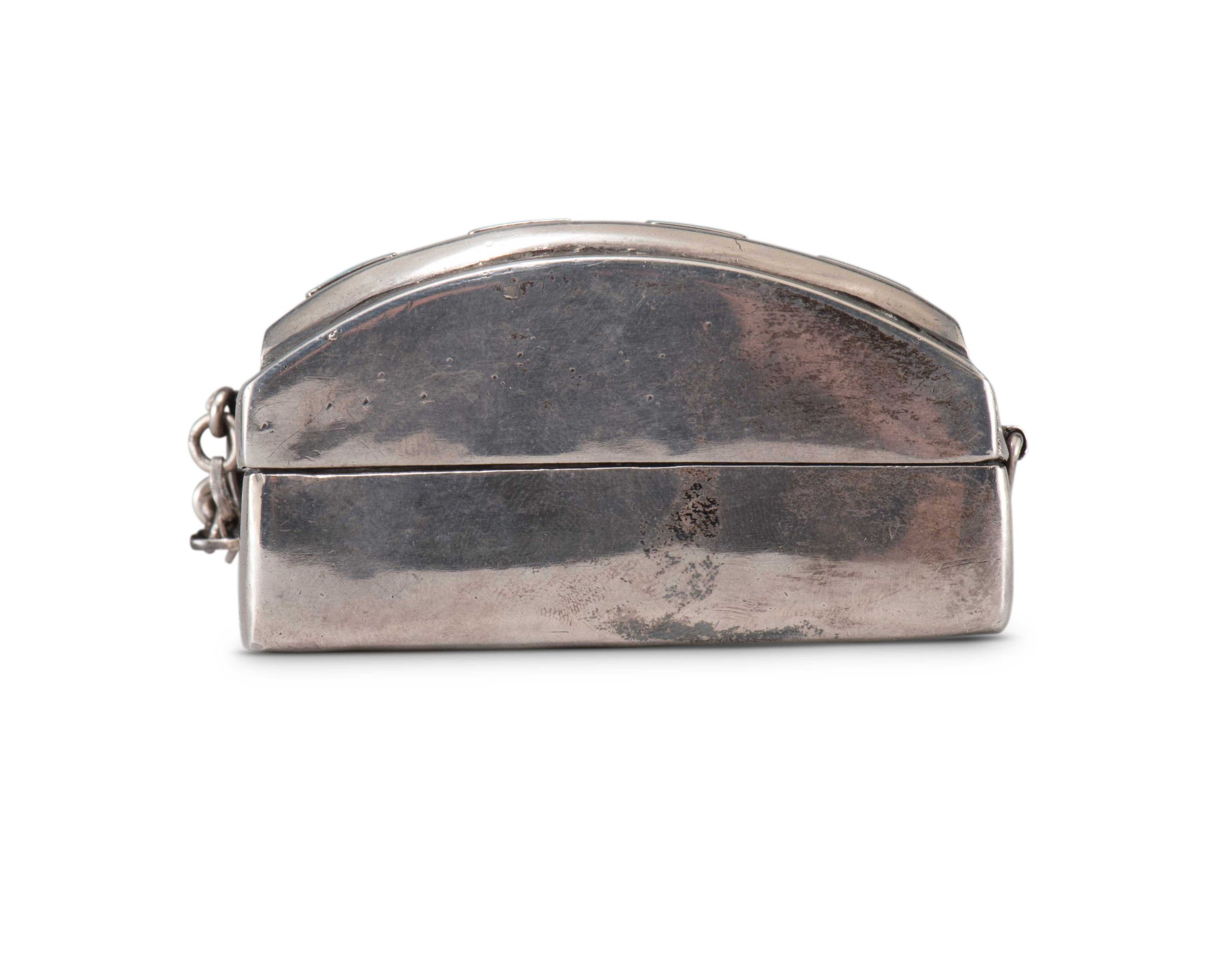 Roger Skeet Sr. and Lambert Homer Jr. Silver Box with Blue Gem Turquoise Zuni Inlay