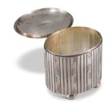 Navajo Silver Cylinder