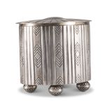 Navajo Silver Cylinder