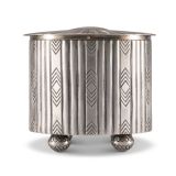 Navajo Silver Cylinder