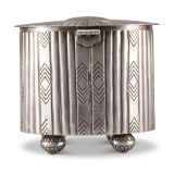 Navajo Silver Cylinder