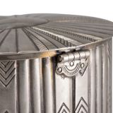 Navajo Silver Cylinder