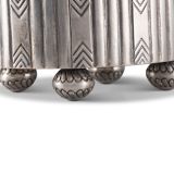 Navajo Silver Cylinder