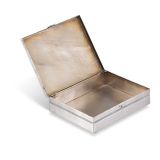 Kenneth Begay Silver Box with Turquoise