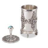 Shane Hendren Silver with Morenci Turquoise and Gems