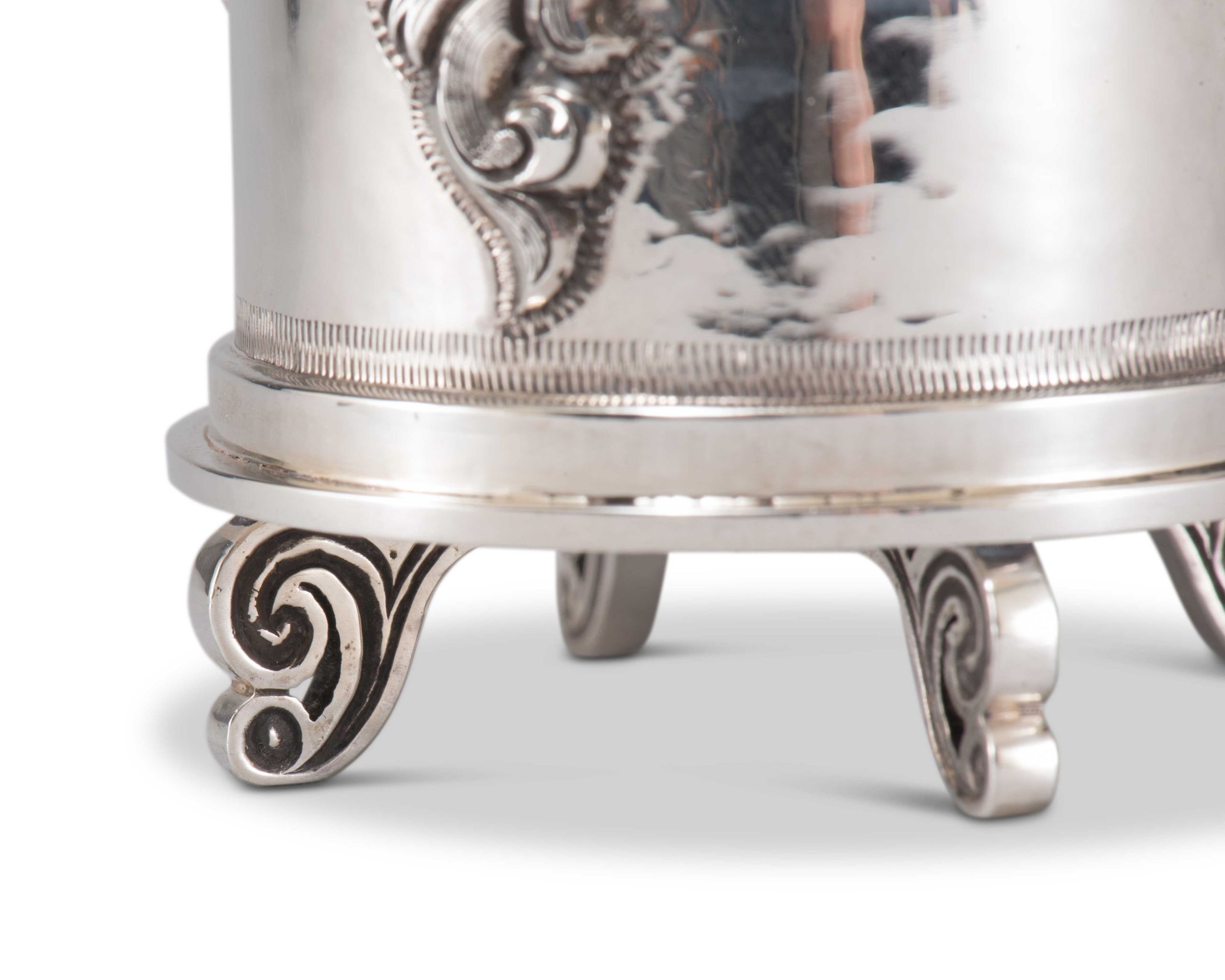 Shane Hendren Silver with Morenci Turquoise and Gems