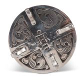 Shane Hendren Silver with Morenci Turquoise and Gems