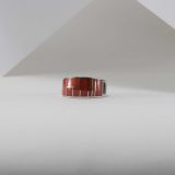 Supersmith Inc Red Coral Collection Inlay Ring