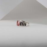Supersmith Inc Red Coral Collection Inlay Ring