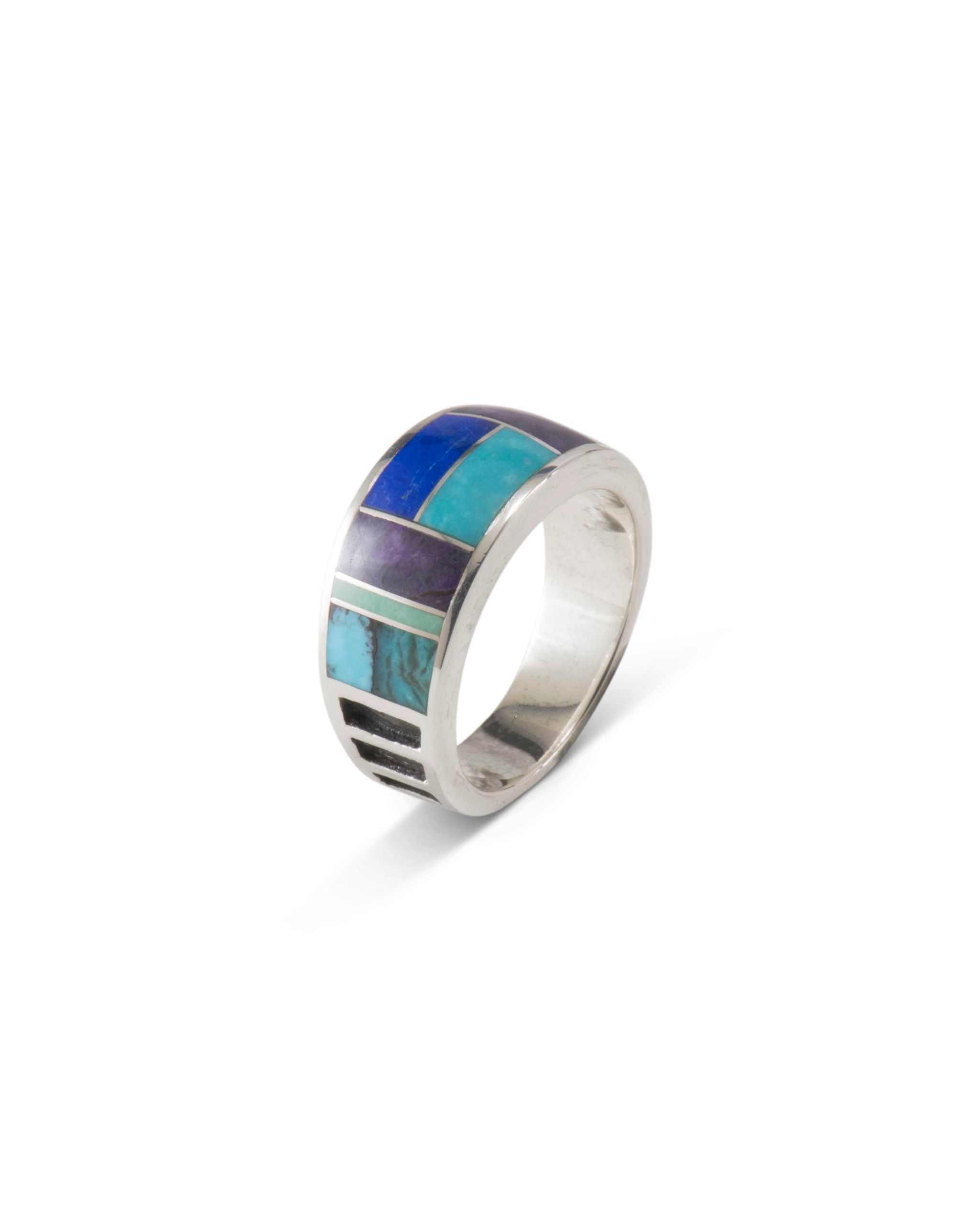 Supersmith Inc Spring Mountain Collection Inlay Ring