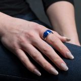 Supersmith Inc Lapis Collection Inlay Ring