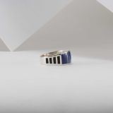 Supersmith Inc Lapis Collection Inlay Ring