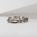 Harry H Begay Cuff Carinated Sterling Silver Cuff