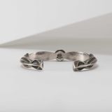 Harry H Begay Cuff Carinated Sterling Silver Cuff