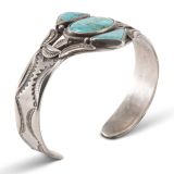 Vintage Turquoise Cuff