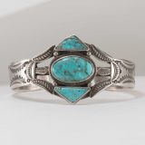 Vintage Turquoise Cuff
