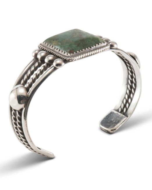 Vintage Navajo Turquoise Cuff Circa 1940s