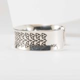 Norbert Peshlakai “Traction” Sterling Silver Cuff