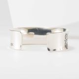 Norbert Peshlakai “Traction” Sterling Silver Cuff
