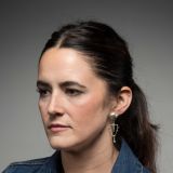 Shawn Bluejacket Black Spinel Earrings