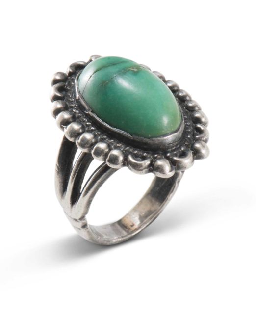 Vintage Navajo Turquoise Ring