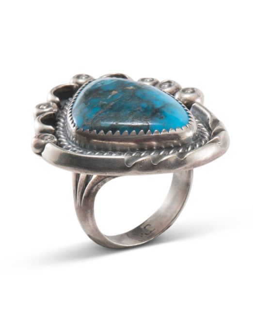 Vintage Navajo Turquoise Ring