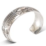 Rydel Curtis Stamped Sterling Silver Cuff