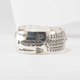 Rydel Curtis Stamped Sterling Silver Cuff