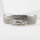 Rydel Curtis Stamped Sterling Silver Cuff