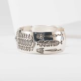Rydel Curtis Stamped Sterling Silver Cuff