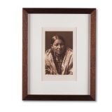 Edward S. Curtis “Cheyenne Young Woman” Photogravure