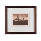 Edward S. Curtis “Return to Faster’s Lodge – Piegan” Photogravure