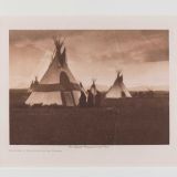 Edward S. Curtis “Return to Faster’s Lodge – Piegan” Photogravure
